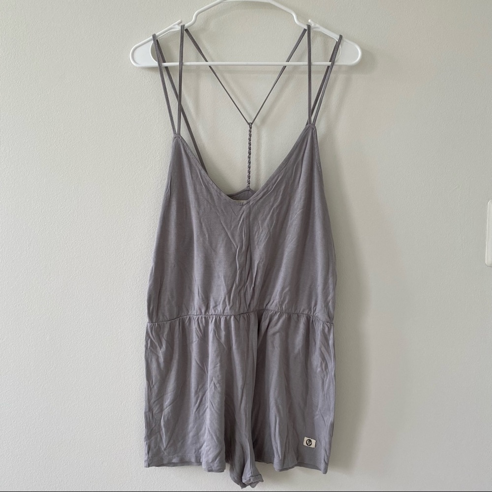 LAGACI Women’s Rompers Double Strap